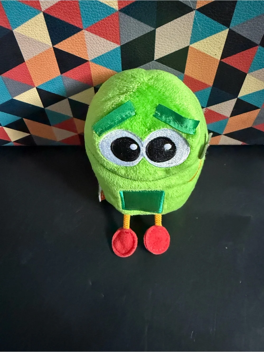 Fisher Price Story Bots Talking Plush Stuffed Animal Toy Green Robot Works